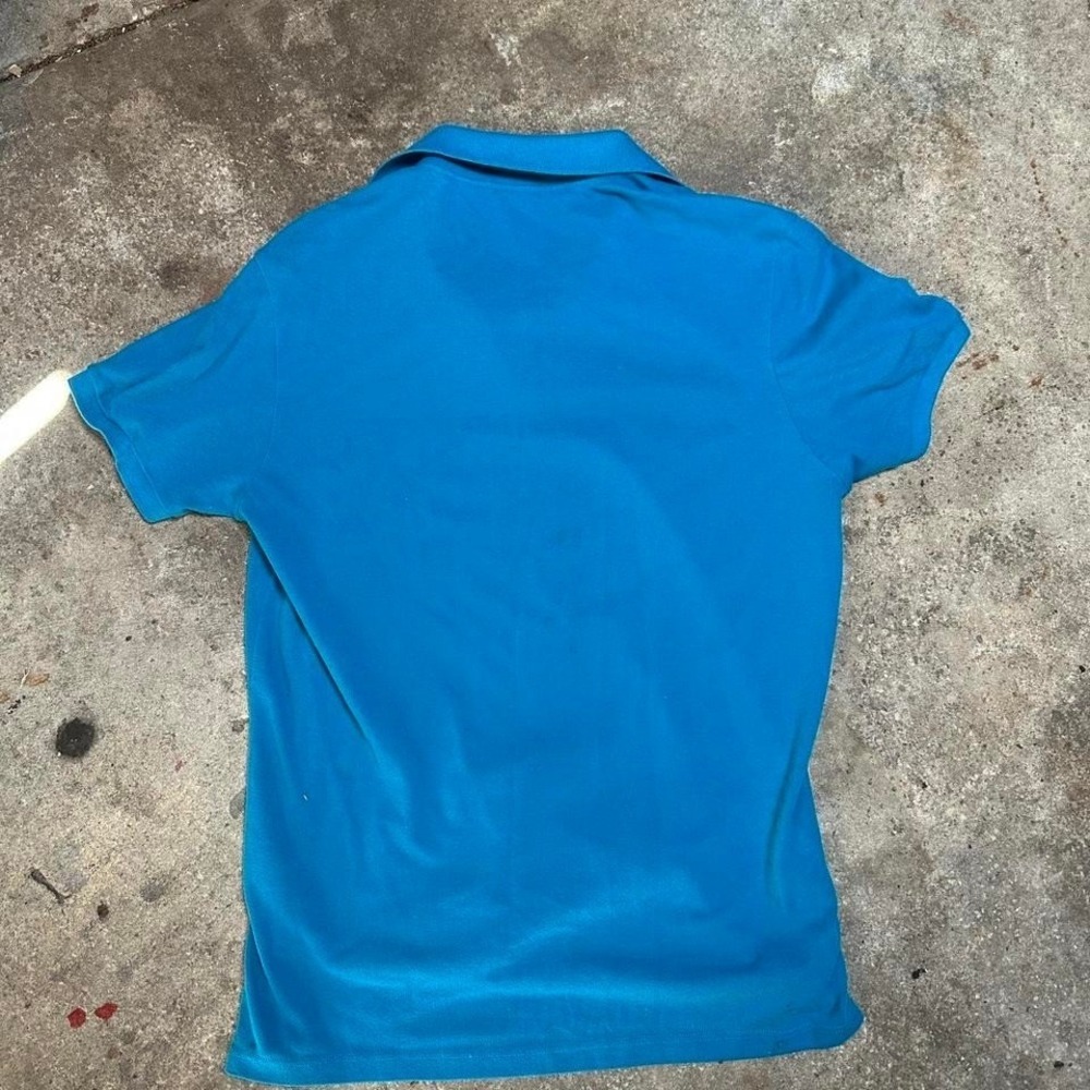 Blue Lacoste limited edition polo shirt Size Lg - Picture 3 of 3
